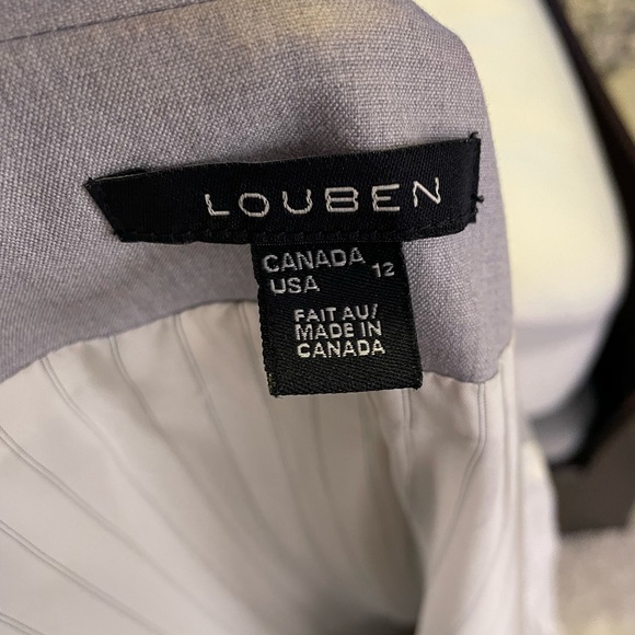 Office wear: Grey, slim fitting blazer, size 12 - Picture 5 of 5